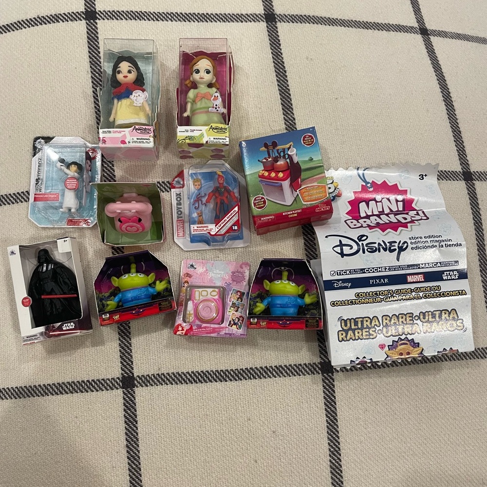 Disney store mini brands lot